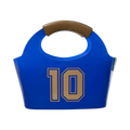 Frapera Gripcooler azul con el número 10 dorado — diseño selección